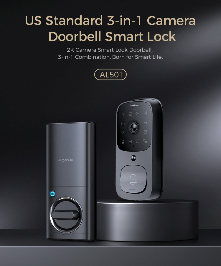 Умный дверной замок с видеокамерой AL501