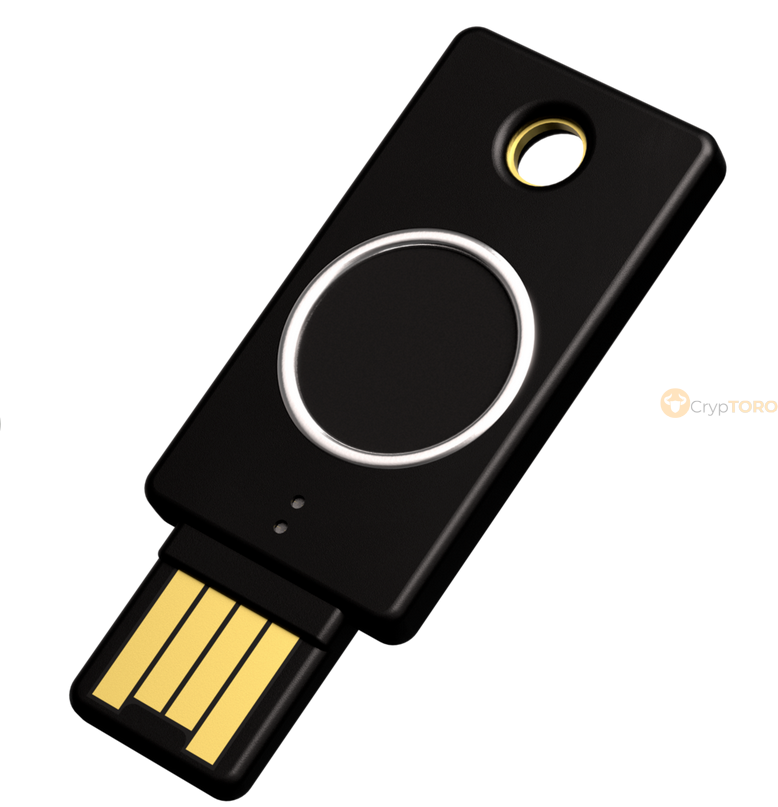 Аппаратный ключ с биометрией Yubikey Bio USB-A