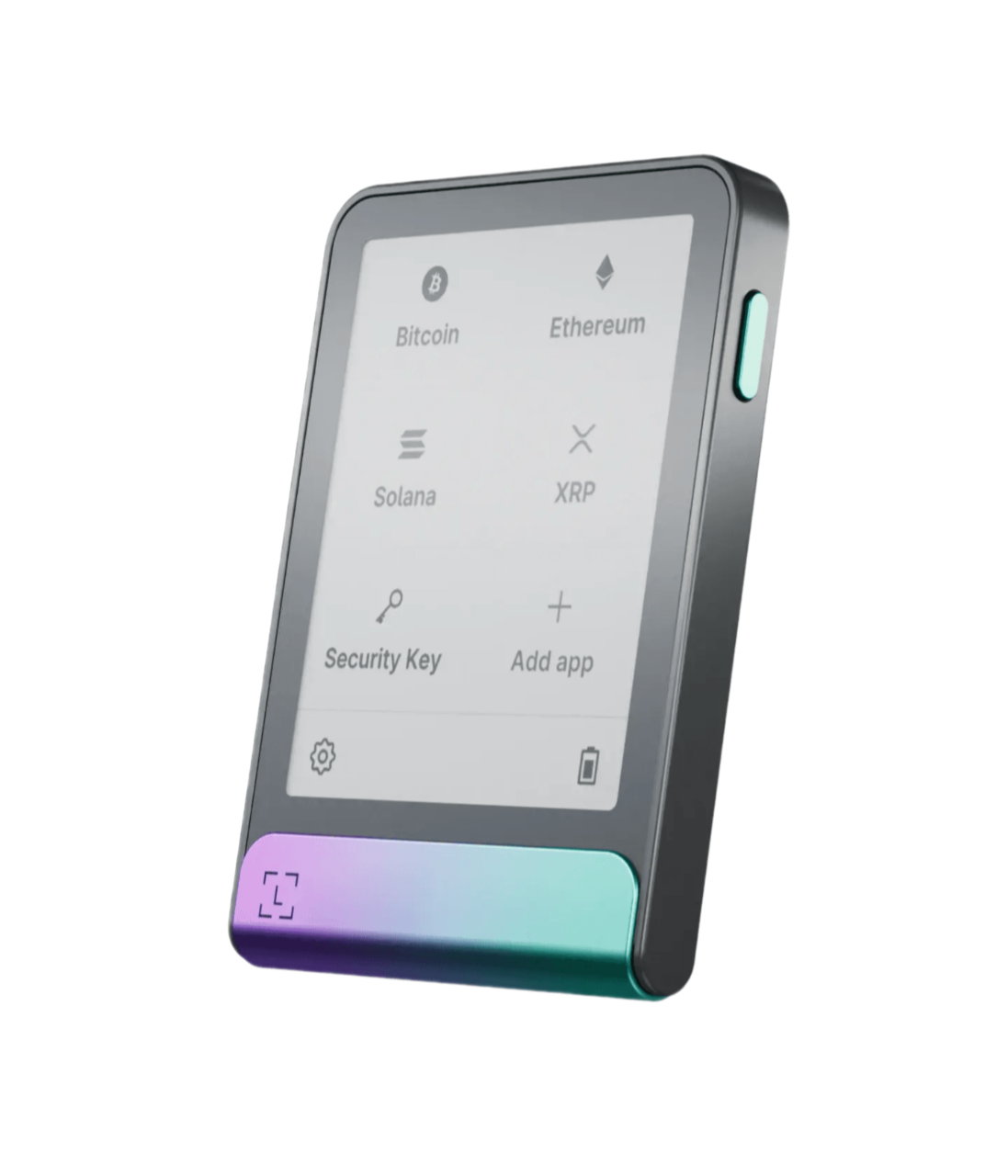 Аппаратный холодный криптокошелек Ledger Flex Solana Edition