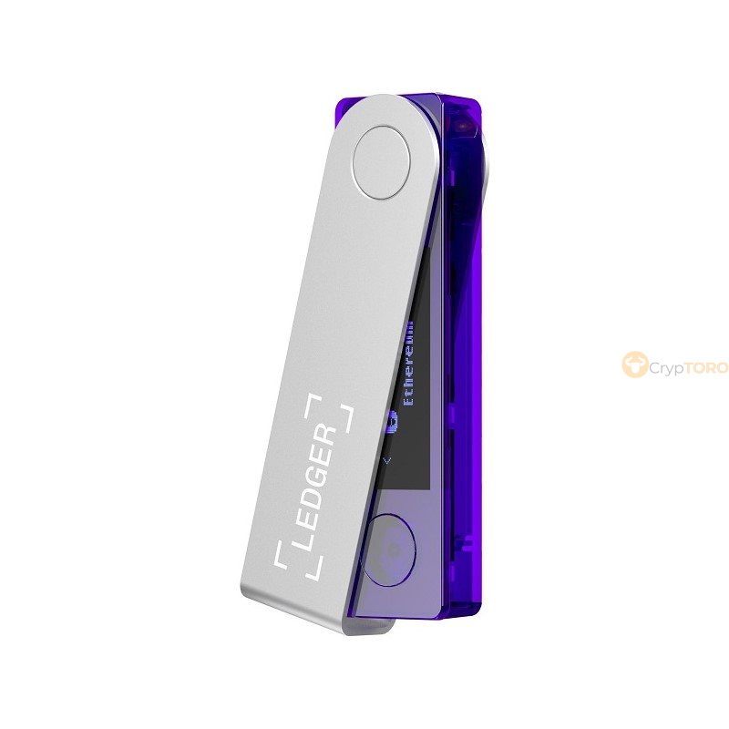 Аппаратный кошелек Ledger Nano X Cosmic Purple