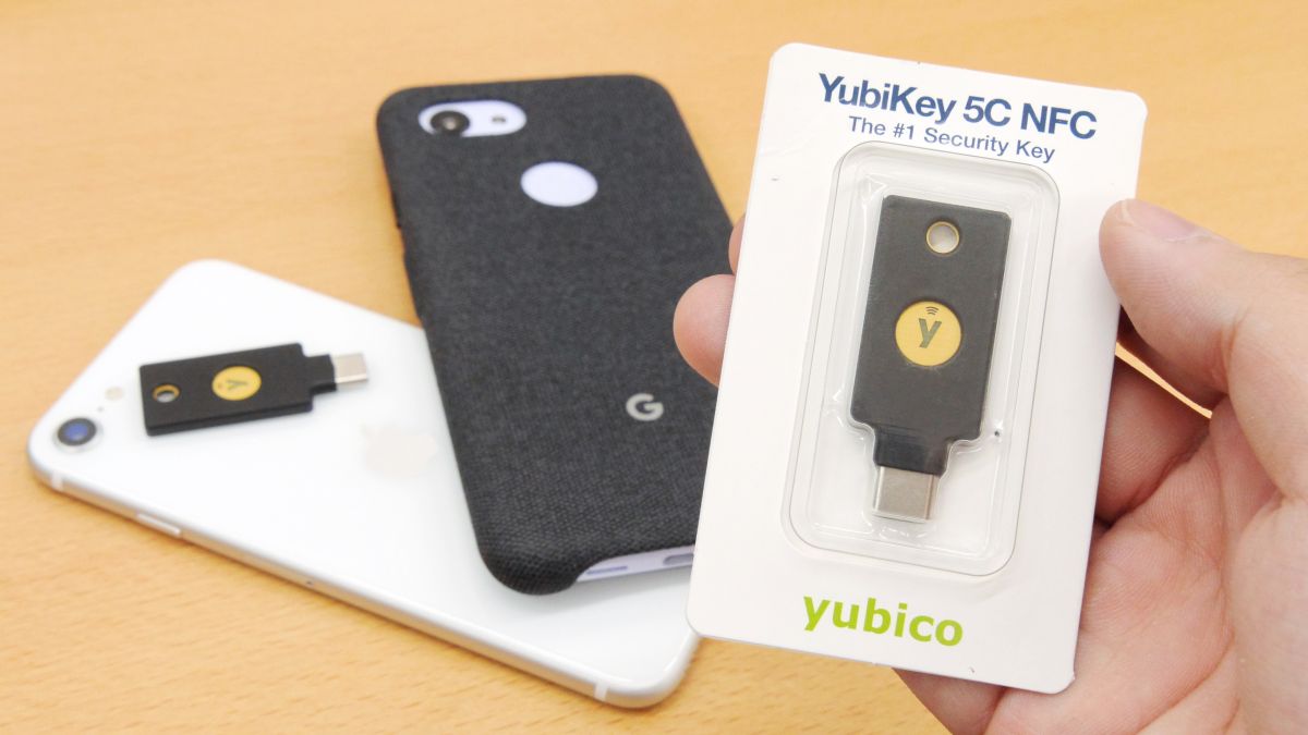 Combo набор аппаратных ключей Yubikey 5C NFC (2 штуки)