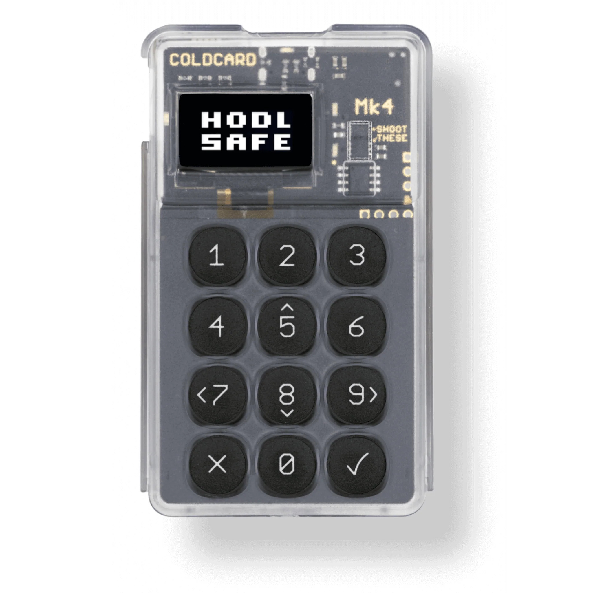 Аппаратный hodl-биткоин кошелек Coldcard MK4 с NFC
