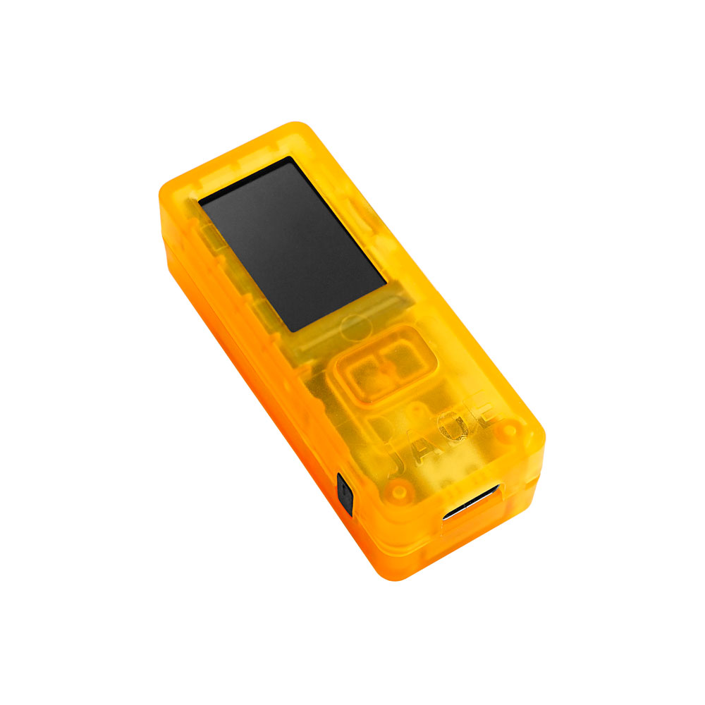 Аппаратный холодный кошелек JADE Transparent Bitcoin Orange