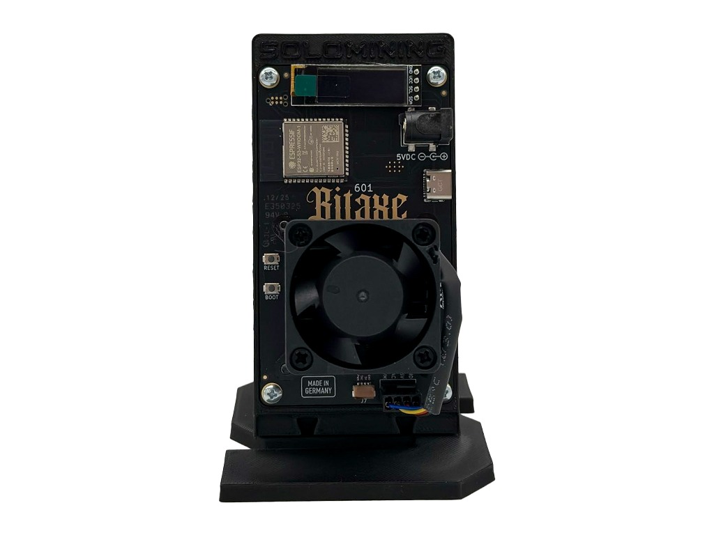 Комплект для майнинга биткоинов Bitaxe 601 Gamma Black 1,3 TH/s