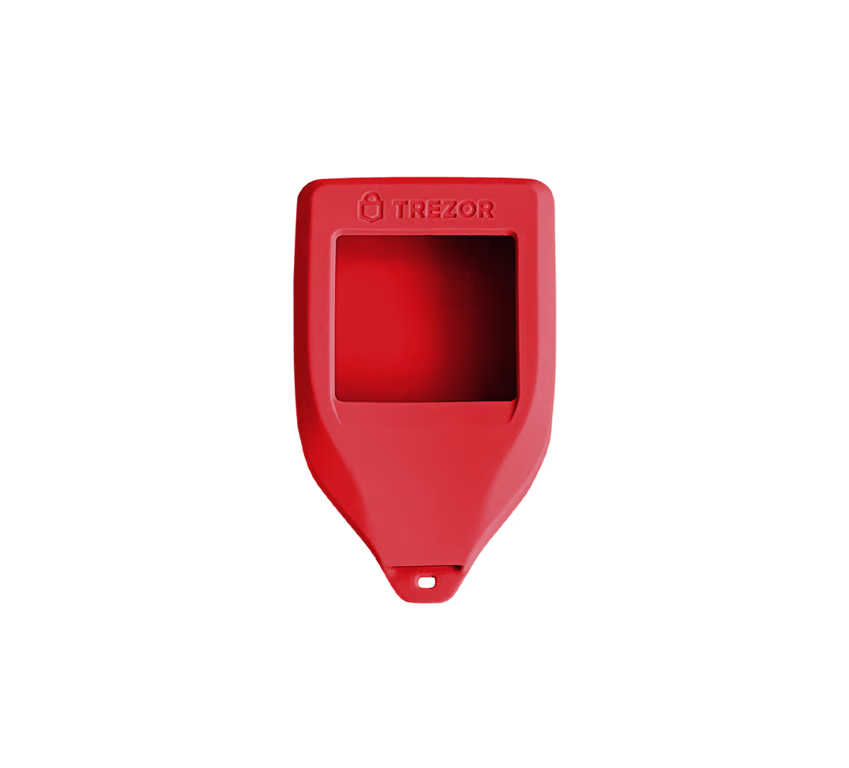 Чехол Glove For Trezor Model T - Red